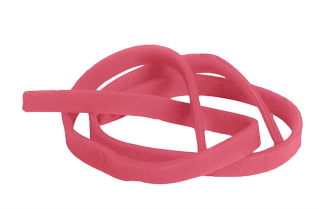 Picture of Fishbites E-Z Squid Longer Lasting Bait Strips, 1/2" W X 12" L, Pink, 2/Pack