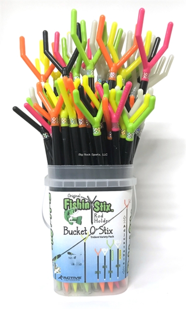 Picture of Fishin Stix Bucket OF Stix 12/Fs1, 12/Fst1, 12/Gs1, 12/Fs2, 12/Gs2