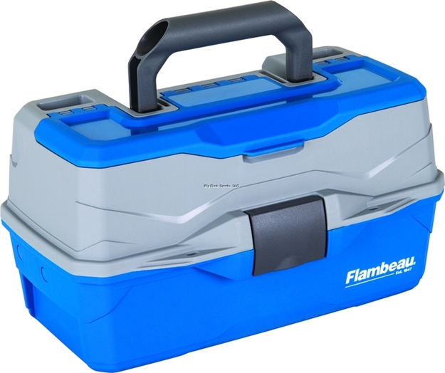 Picture of Flambeau 2-Tray Hard Tackle Box-Blue