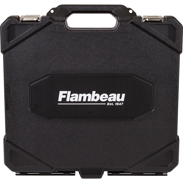 Picture of Flambeau 40Dws Safe Shot Double Pistol Case 13.5" L X 12" W X 3.125" D Polyethylene Black
