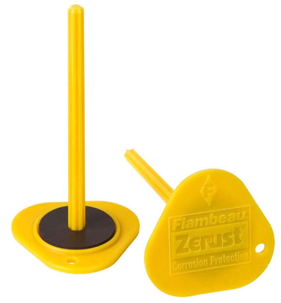 Picture of  Flambeau 6645Gp Zerust Gun Plug Yellow Against Rust/Corrosion Plastic 071617027353