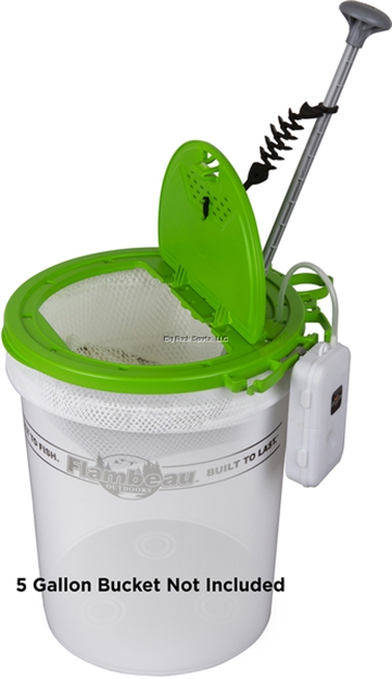 Picture of Flambeau Bait Butler Live Bait Retrieval System + (6080Fa) Portable Aerator One