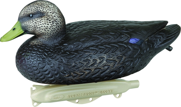 Picture of Flambeau Storm Front 2 Classic Floater Black Duck Decoys, HD Winter Plumage, Semi-Resting Drakes(6) And Hens(6), 12 Pack