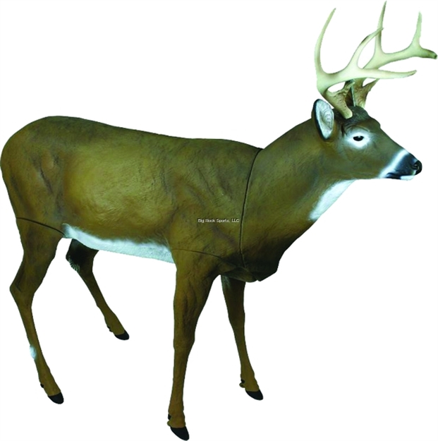 Picture of Flambeau Masters Series Boss Buck Full Body Deer Decoy, W/Blaze Orange Carry Sling