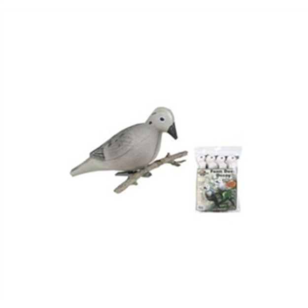 Picture of Flambeau Foam Dove Decoys, Clip Attachment, 4 Pack