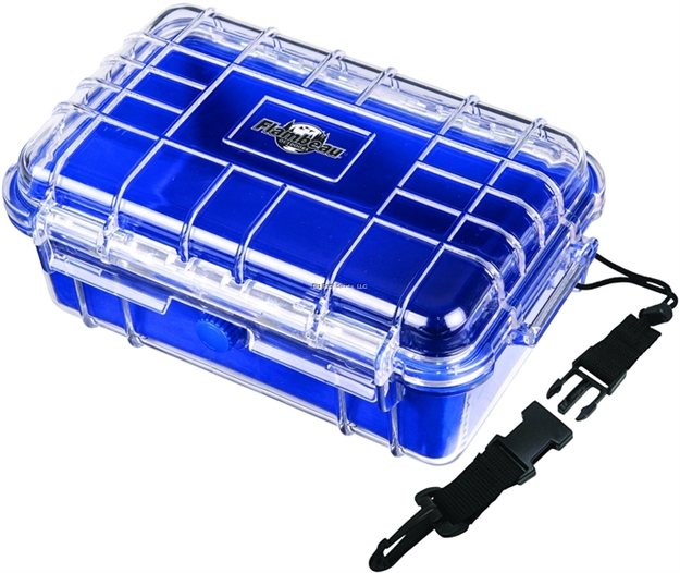 Picture of Flambeau HD Series-Tuff Box W/Zerust-Blue W/Clear Lid 7.5 X 6.12 X 2.17 502Hd