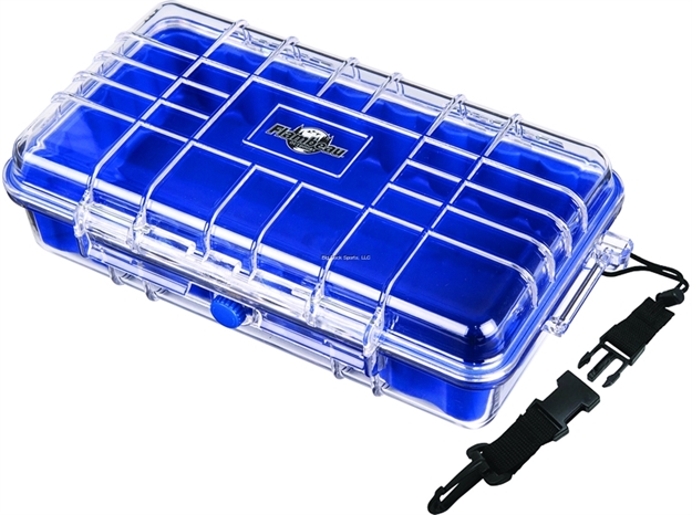 Picture of Flambeau HD Series-Tuff Box W/Zerust-Blue W/Clear Lid 9.8 X 5.6 X 2.56