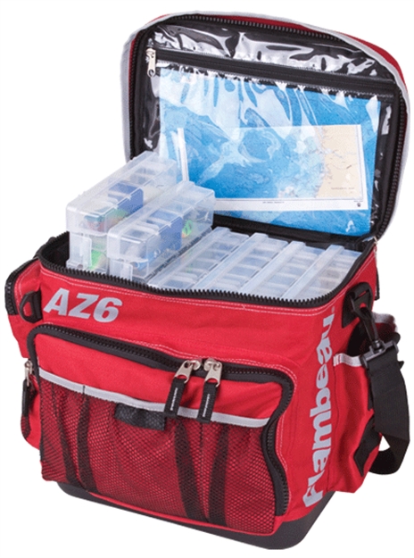 Picture of Flambeau Top Load Soft Side W/6 Tuff Tainers Z Rust