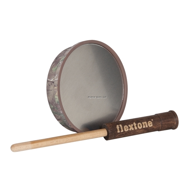 Picture of Flextone Calls Tramp Stamp Aluminum Pot Call Camo