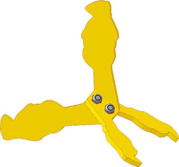 Picture of Flippin Critters Critter Prarie Dog Target Rimfire Yellow Steel<