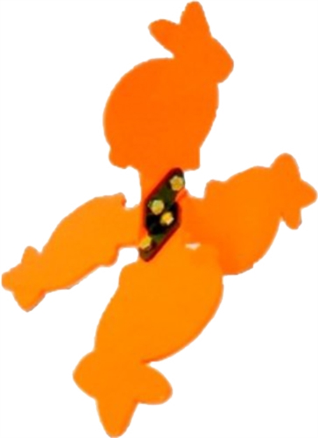 Picture of Flippin Critters Critter Rabbit Target Handgun Orange A400 Steel<