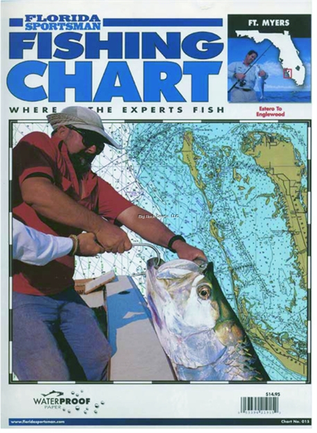 Picture of Florida Sportsman Fish Chart FT Meyers Estero TO Englewood