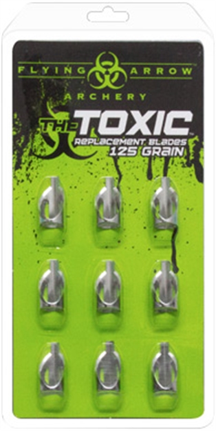 Picture of Flying Arrow Arrow Replacement Blade Toxic 125Gr 9/Pk