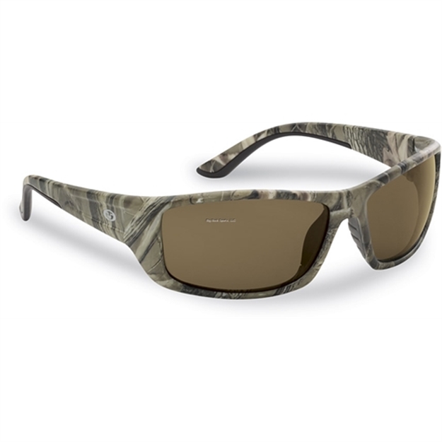 Picture of Flying Fisherman Buchanan Polarized Sunglasses, Camo Frames, Amber Lens