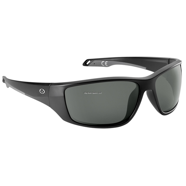 Picture of Flying Fisherman Carico Sunglasses, Matte Black Frame, Smoke Lens, Acutint Polarized Lens System