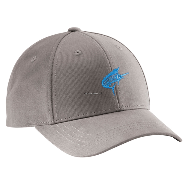Picture of Flying Fisherman Dockmaster Sailfish Hat Graphite,Non Glare Undervisor, Adjustable Velcro Closure, One Size