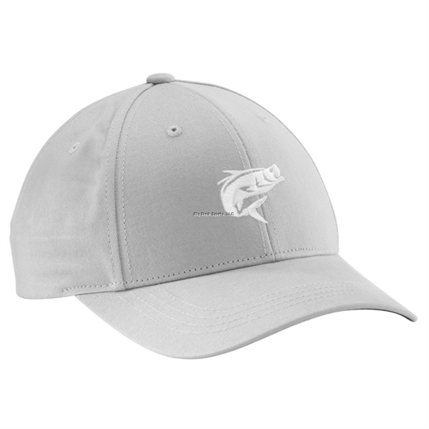 Picture of Flying Fisherman Dockmaster Tarpon Hat Nimbus Cloud, Non Glare Undervisor, Adjustable Velcro Closure, One Size
