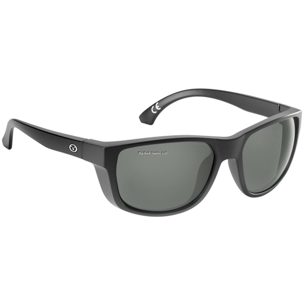 Picture of Flying Fisherman Duval Sunglasses, Matte Black Frame, Smoke Polarized Lens, Medium TO Large Fit