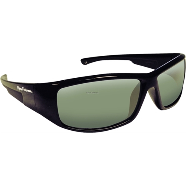 Picture of Flying Fisherman Gaffer JR Angler Sunglasses Black/Smoke