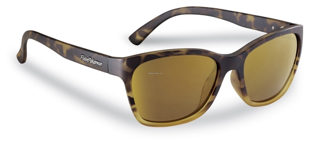Picture of Flying Fisherman Ripple Polarized Sunglasses, Tortoise Frame, Amber-Gold Lens