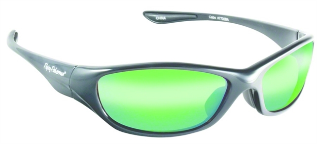Picture of Flying Fisherman Sunglasses Cabo Blk Frame/Amber Grn Mirror