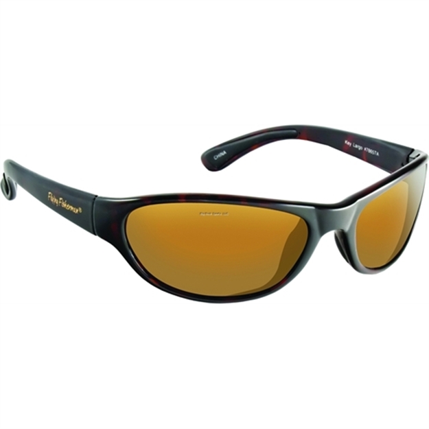 Picture of Flying Fisherman Sunglasses Key Largo Tortoise Frame Amber Lens