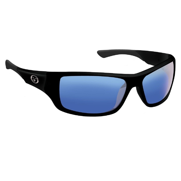 Picture of Flying Fisherman Triton Matte Blk Smoke Blue Mirror Sunglass