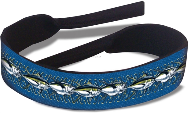 Picture of Flying Fisherman Yellowfin Tuna Strap Retainer Soft Neoprene