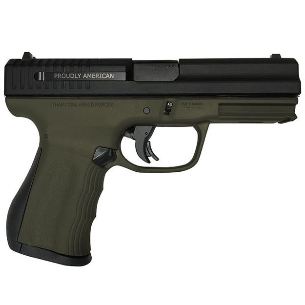 Picture of Fmk 9C1 G2 Compact 9Mm Pistol With 4&Quot; Barrel &Amp;Amp; Fast Action Trigger IN OD Green