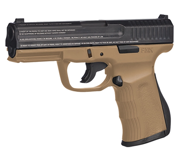 Picture of Fmk 9C1g2 Engrvd 9Mm 4" 10Rd Dao Fde
