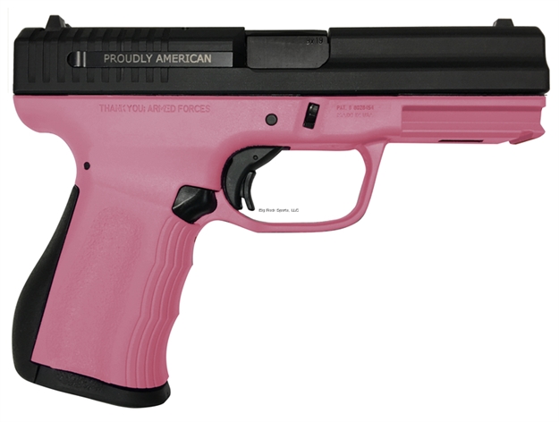 Picture of Fmk Firearms 9C1gw-Dao, 9Mm, Double Action Trig Mag Out Saftey, 10 Rd, Pink With Free Stripped Lower