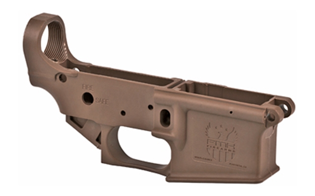 Picture of Fmk Firearms Ar-1 Extreme Ar-15 Multi Caliber Polymer Lower Reciever Burnt Bronze FMKGAR1EBRT