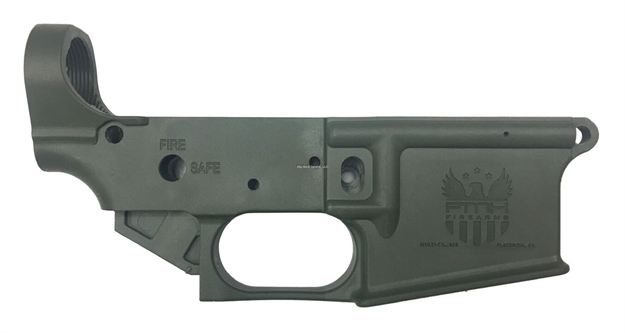 Picture of Fmk Firearms Ar-1 Extreme Ar-15 Multi Caliber Polymer Lower Reciever OD Green