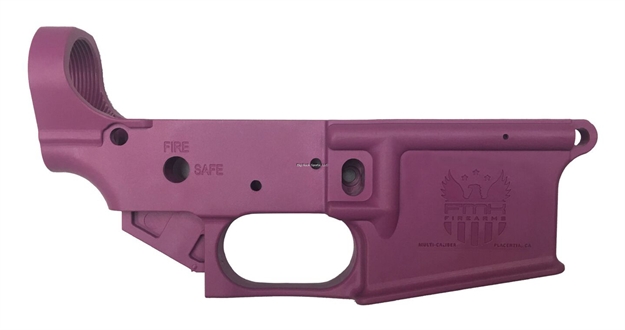 Picture of Fmk Firearms Ar-1 Extreme Ar-15 Multi Caliber Polymer Lower Reciever Rasberry