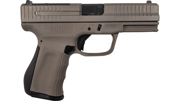 Picture of Fmk Firearms Fmk Firearmsg49tg G3  9Mm Luger 14+1 4" Stainless Steel Barrel, Black Optic Cut/Serrated Carbon Steel Slide, Titanium Gray Polymer Frame W/Picatinny Rail, Black Backstrap Grip FMKG9C1ESPU 850979006073