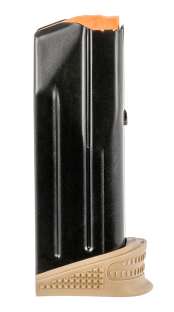 Picture of  FN 20100376 509 Compact 12Rd Extended Floorplate 9Mm Luger Black/Flat Dark Earth Steel