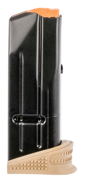 Picture of  FN 20100378 509 Compact 10Rd Extended Floorplate 9Mm Luger Black/Flat Dark Earth Steel