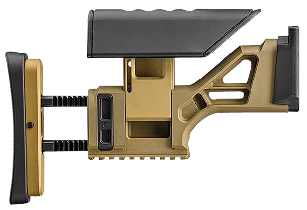 Picture of FN 20100567 Ssr Rear Stock Assembly  Fde Aluminum, Fully Adjustable For FN Scar 16S/17S 20-100567