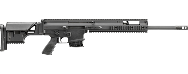 Picture of FN 381005422 Scar 20S Nrch 6.5 Creedmoor 10+1 20" Black Steel Barrel, Black Anodized Picatinny Rail Aluminum Receiver, Black Synthetic Adjustable Stock, Black Hogue Rubber Grip 38-100542-2 845737013677