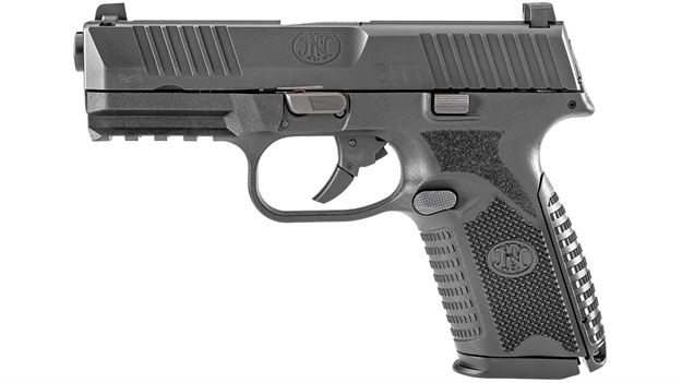 Picture of FN 66100464 509 Midsize 9Mm Luger 4" Barrel 10+1, Matte Black Polymer Frame With Mounting Rail, Matte Black Stainless Steel Slide, NO Manual Safety 66-100464 845737010027