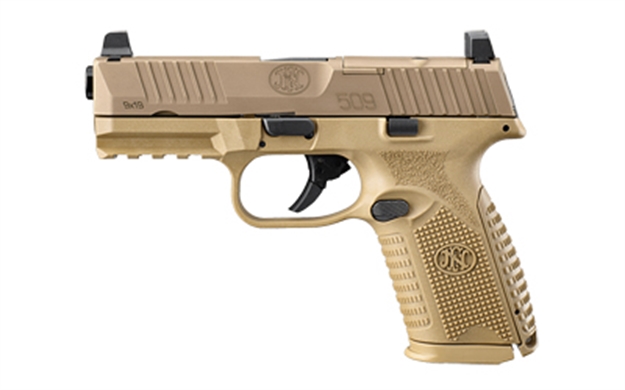 Picture of FN 509 Midsize 4" 9Mm 15Rd Fde Blem