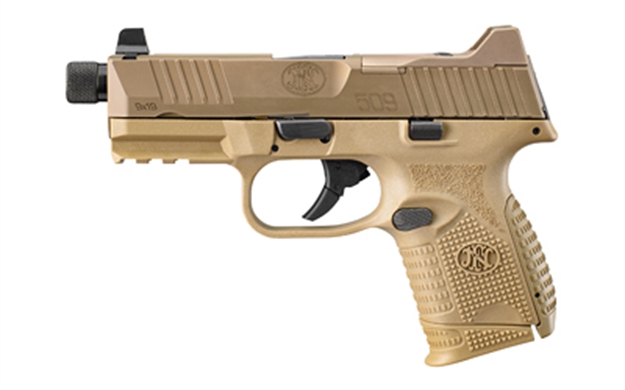 Picture of FN 509C Tact 9Mm 4.32 12/24 Fde Blem 66-100780 -