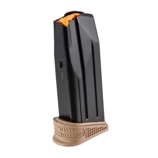 Picture of  FN 20100376 509 Compact 12Rd Extended Floorplate 9Mm Luger Black/Flat Dark Earth Steel 845737010348