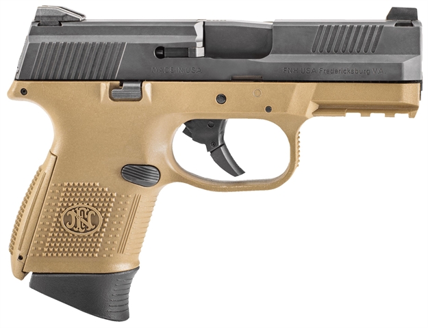 Picture of FN 66100356   Fns9c 9Mm Nms 12/17R    Fde/Blk LE