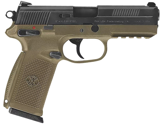 Picture of  FN 66965 Fnx Fnx-45 45 Automatic Colt Pistol (Acp) 4" 10+1 Polymer Grips DE