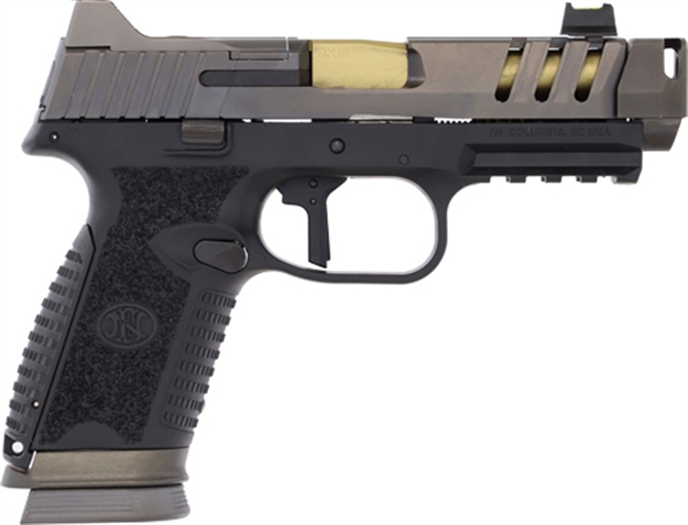 Picture of FN America 509 CC Edge XL Compensator 9Mm 3-17 RD Mags Black/Gray 66-101714 845737017606