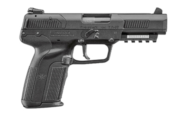 Picture of FN America Five Seven Semi Auto Pistol, 5.7Mm, 4.8" Bbl, Blk Poly Frame, Adj Sights, 2-10 RD Mags 3868900752 845737013530