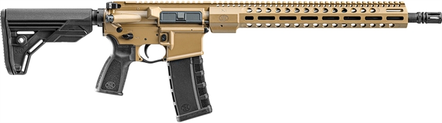 Picture of FN 36100642 FN 15 Tac3 5.56X45mm Nato 16" Chrome-Lined Barrel 30+1, Fde Anodized Rec/M-Lok Handguard, Black 6 Position Collapsible Stock, Optics Ready 36-100642