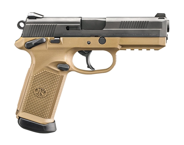 Picture of Fna Auto Fnx-45 Da/Sa MS Fde/Blk 3 10Rd MA OK 66965