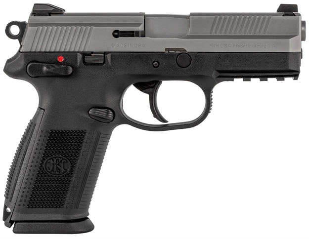 Picture of FN America LE 66841 Fnx-9  9Mm Luger Single/Double 4" 17+1 Black Interchangeable Backstrap Grip Polymer Frame Stainless Steel Slide